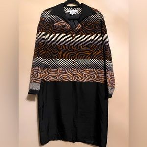 Anna Crimmins Vintage 90s 100% silk!! for UMI collections dress 16